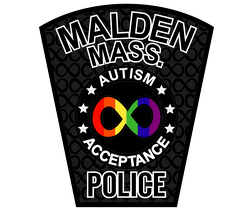 Malden Autism Police Patch